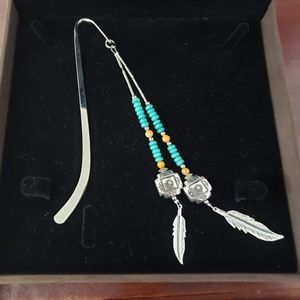 NWOT Native indian made book mark